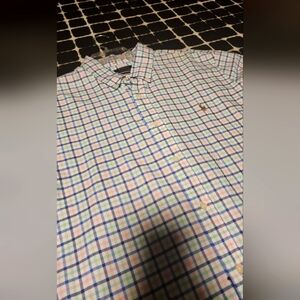 Men's Polo color PLAID shirt